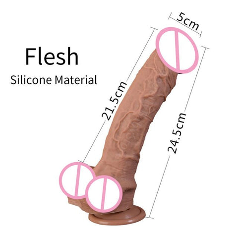 10 Inch Glass Dildo